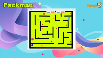 بازی اسکرچ packman